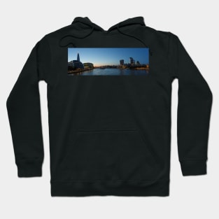 Thames panorma from Tower Bridge Hoodie